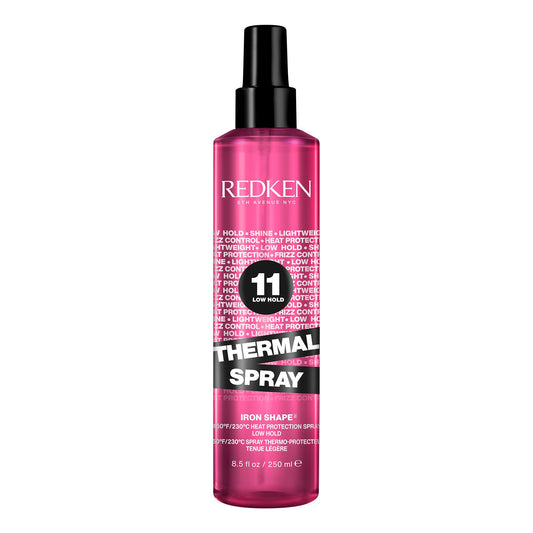 Redken Thermal Spray 11 Low Hold For All Hair Types - Provides a Smooth, Silky & Frizz-Free Blow-Dry Finish while Protecting Against Heat Damage
