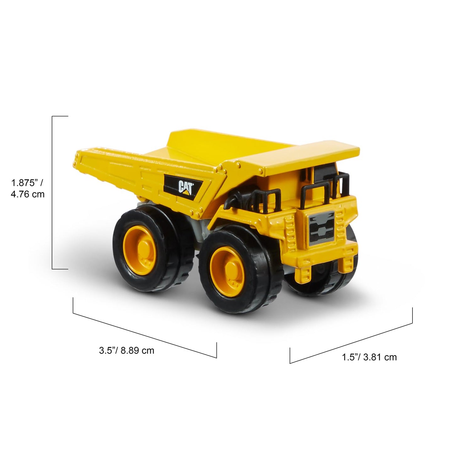 CAT Construction Toys CAT Construction Die Cast Metal 3 Pack Vehicles - Dump Truck/Cement Mixer/Grader for Ages 3+