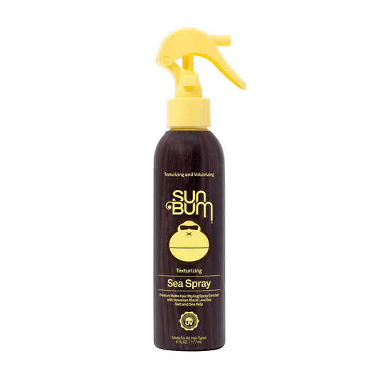 Sun Bum Sea Spray | Texturizing and Volumizing Sea Salt Spray | UV Protection With a Matte Finish | Medium Hold | For All Hair Types | 6 FL OZ Bottle