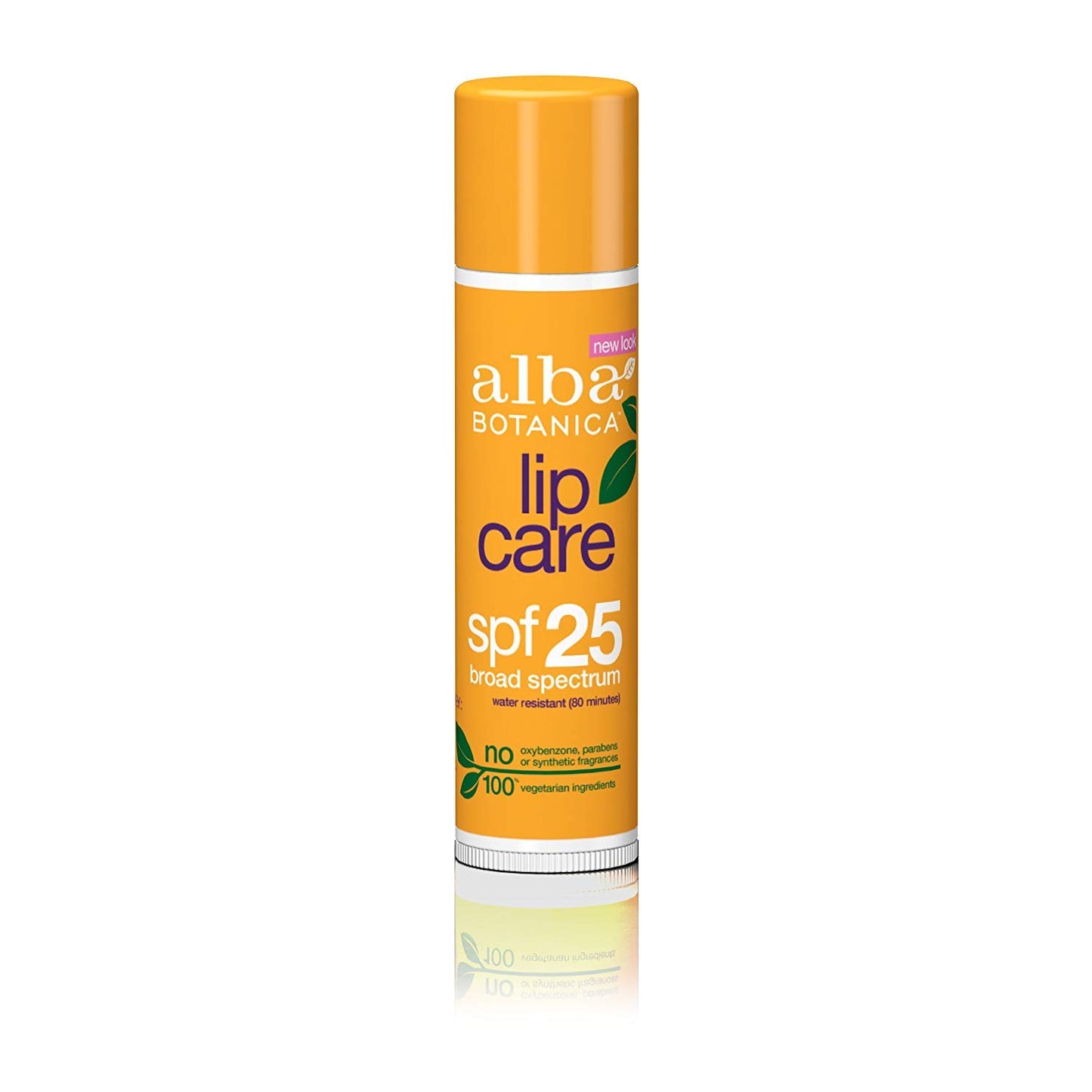 Alba Botanica Moisturizing Sunscreen Lip Balm Spf 25 0.15 oz