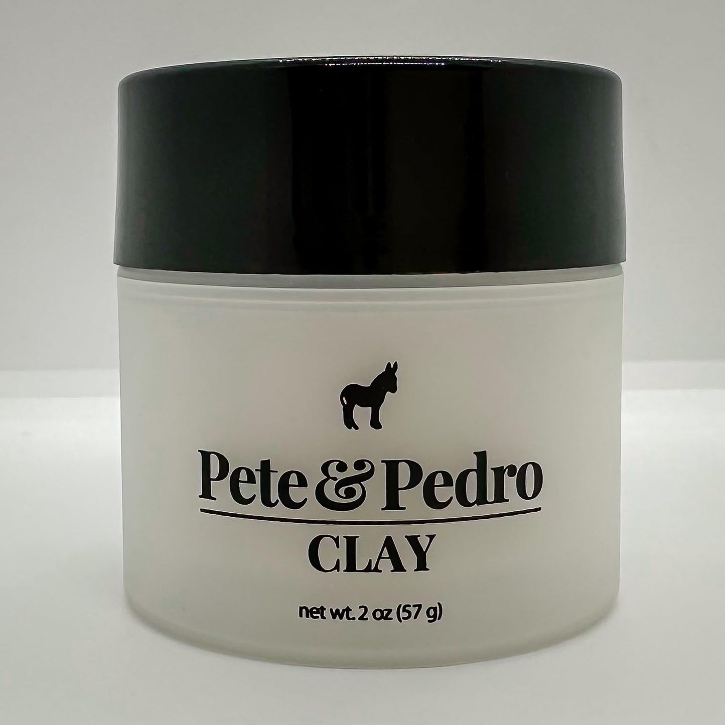 Pete & Pedro Hair Styling Clay for Men – Medium Hold, Matte Finish, Low Shine, Ideal for Messy, Fine & Thinning Hair | Shark Tank Product, 2 oz