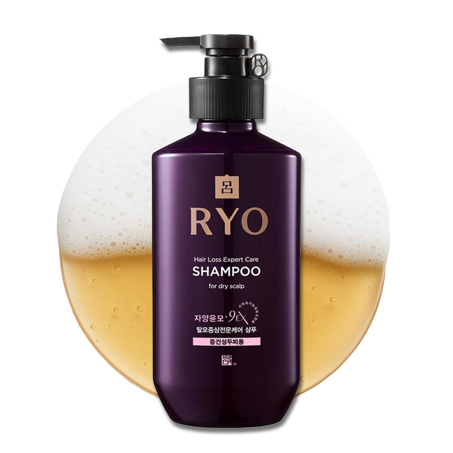 RYO Hair Strength Expert Care Shampoo | For Normal & Dry Scalp | Moisturizes, Relieves Itch & Odor | Cleanses, Thickens & Promotes Growth | 13.53 Fl Oz