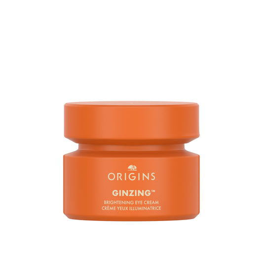 Origins GinZing Brightening Eye Cream with Vitamin C & Niacinamide| Visibly Reduces Dark Circles, Cool, 0.5 Fl Oz