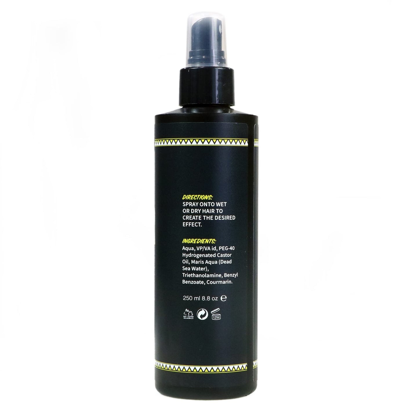 Shiner Gold Sea Salt Hair Styling Spray | Adds Volume & Texture to Hair | Natural Matte Finish, 250ml