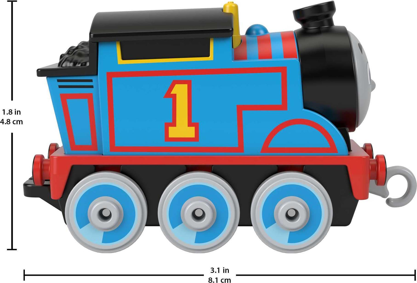 THOMAS & FRIENDS Toy Train Diecast Metal Engine 8cm Push-Along Vehicle - Thomas