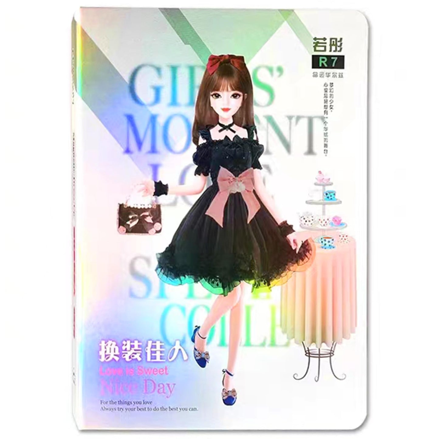 Daniel Axel Magnetic Collecting Book for Girls 3+ – Toddler Toy, Magnetic Fun, Includes Book Only, Paper Doll Not Included