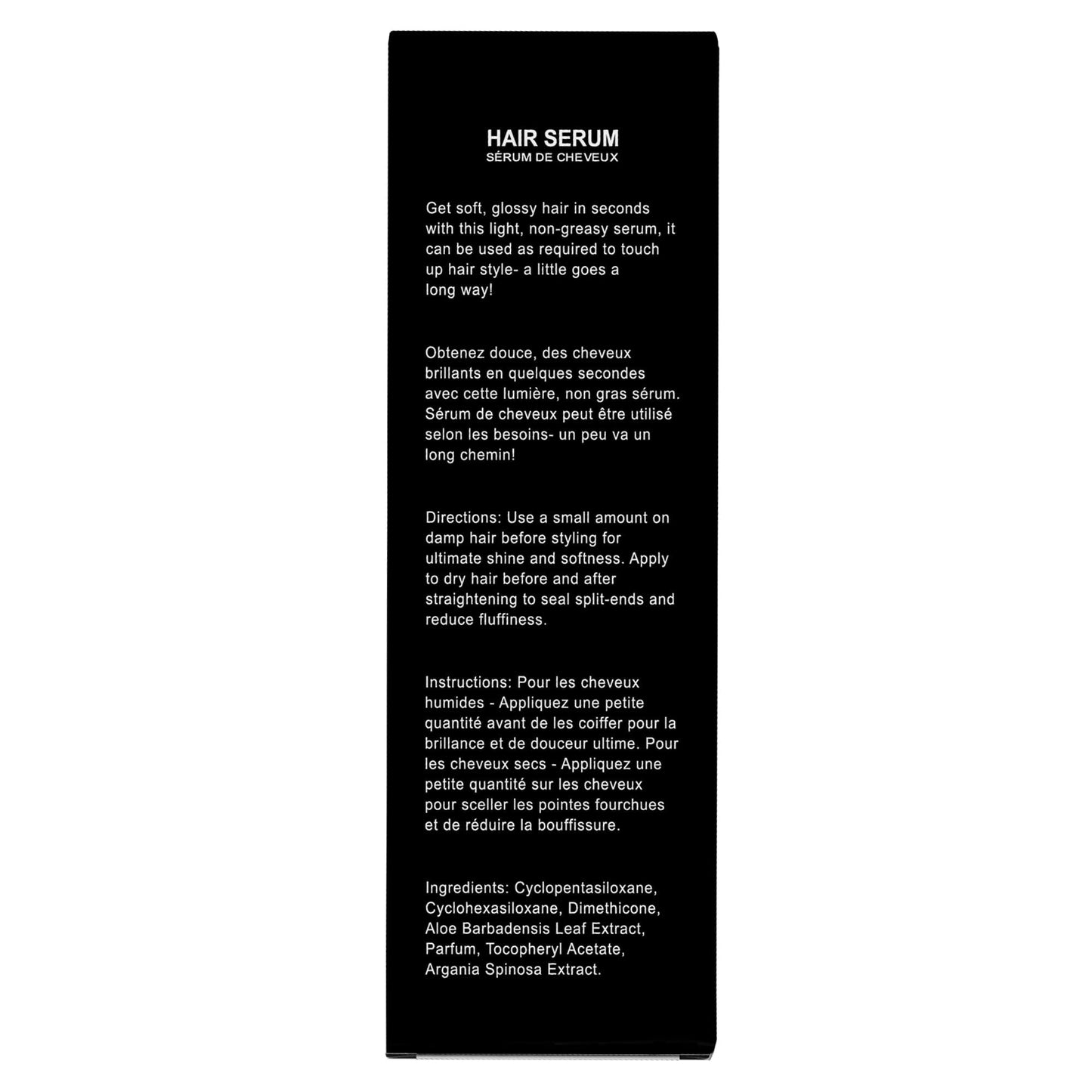 Herstyler Argan Oil Serum for Natural Shine - Anti-Frizz Straightening Serum for Damaged Tresses (Pack of 2)