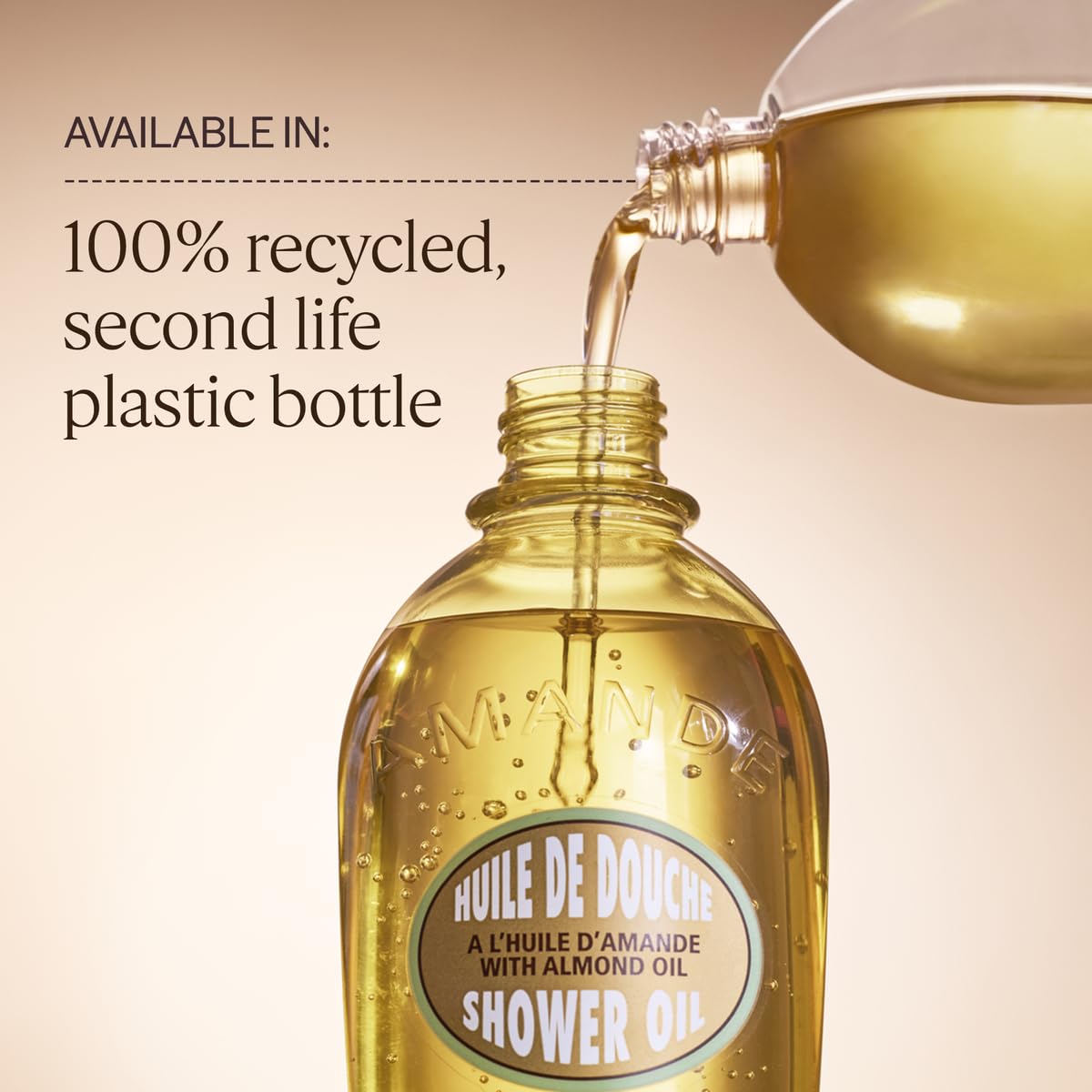 L'OCCITANE Cleansing & Softening Almond Shower Oil 8.40 fl oz