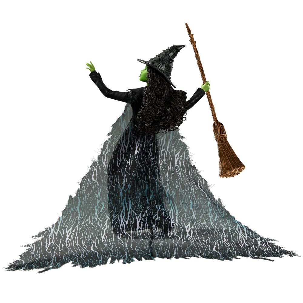 Mattel Universal Pictures' Wicked: for Good Deluxe Elphaba Fashion Doll with Removable Outfit & 4 Accessories, Inspired by The Movie