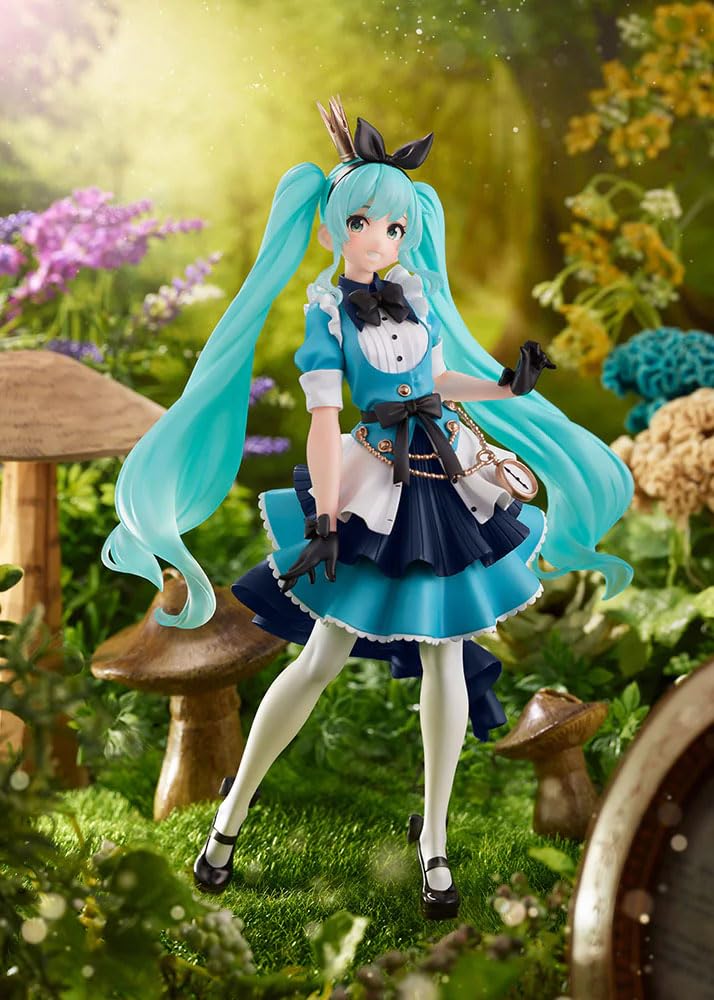Taito Hatsune Miku Princess AMP Figure ~Alice ver.~ Prize Figure