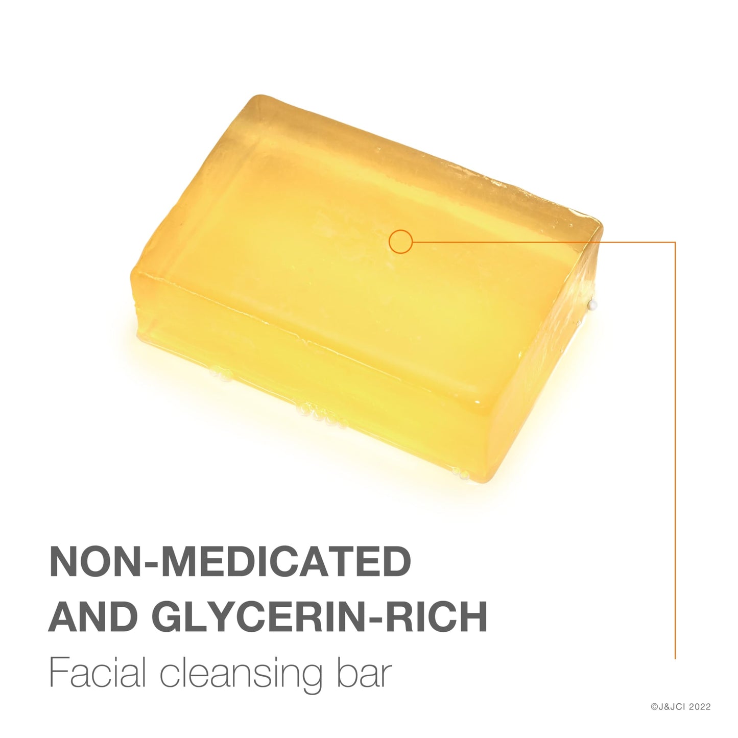 Neutrogena Facial Cleansing Bar for Acne-Prone Skin – Gentle Daily Non-Medicated Transparent Soap, Non-Comedogenic, 3.5 oz