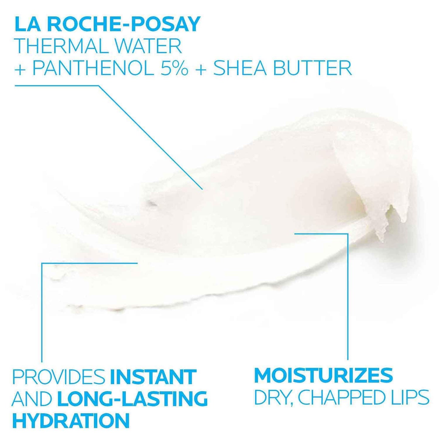 La Roche-Posay Cicaplast Lip Balm B5 – Hydrating Lip Treatment with Shea Butter for Dry, Cracked Lips – Moisturizing & Repairing, Fragrance-Free