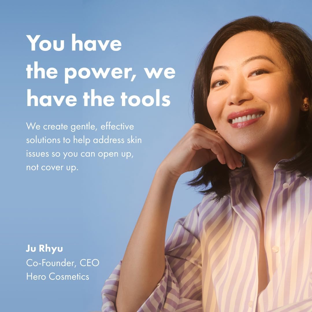 Hero Cosmetics Mighty Patch Micropoint™ Dark Spot Treatment – 8 Count Post-Blemish Patches, 395 Micropoints, Dermatologist Tested & Gentle