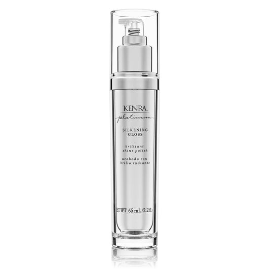 Kenra Professional Platinum Silkening Gloss | Brilliant Shine Polish | Medium To Coarse Hair | 2.26 fl. Oz