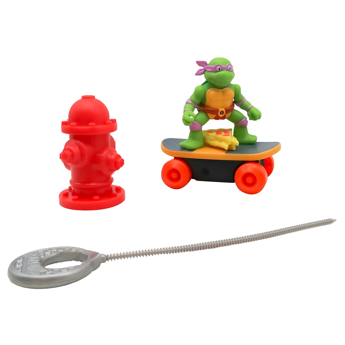 Teenage Mutant Ninja Turtles Switch Kick Skaters Pack of 4 - Gyro Self-Stabilizing Rip-Cord Powered Skateboard Toy – Gift, Stock Stuffer for Ages 3+