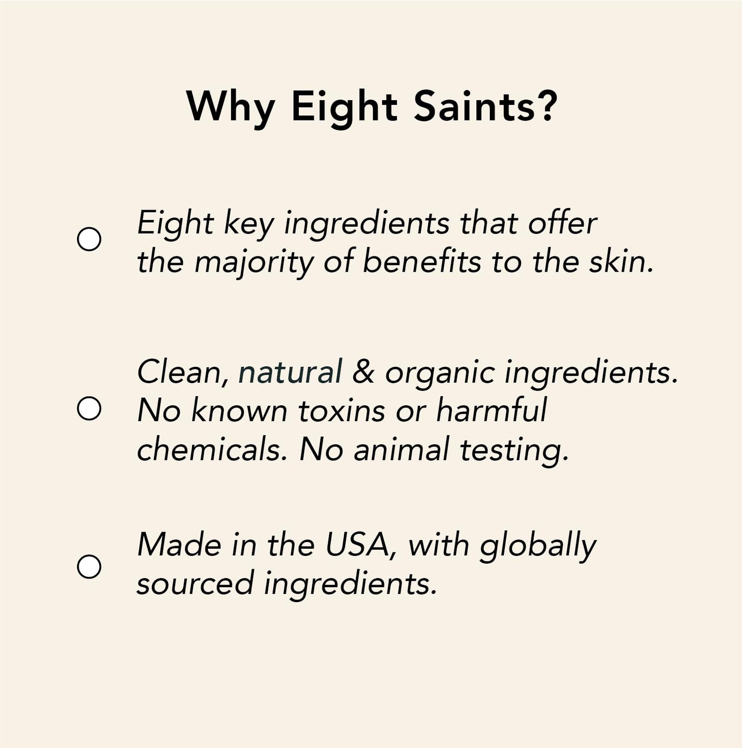 Eight Saints Up the Anti Night Cream – Natural Anti-Aging Face & Neck Moisturizer with Niacinamide & Hyaluronic Acid, 2 oz