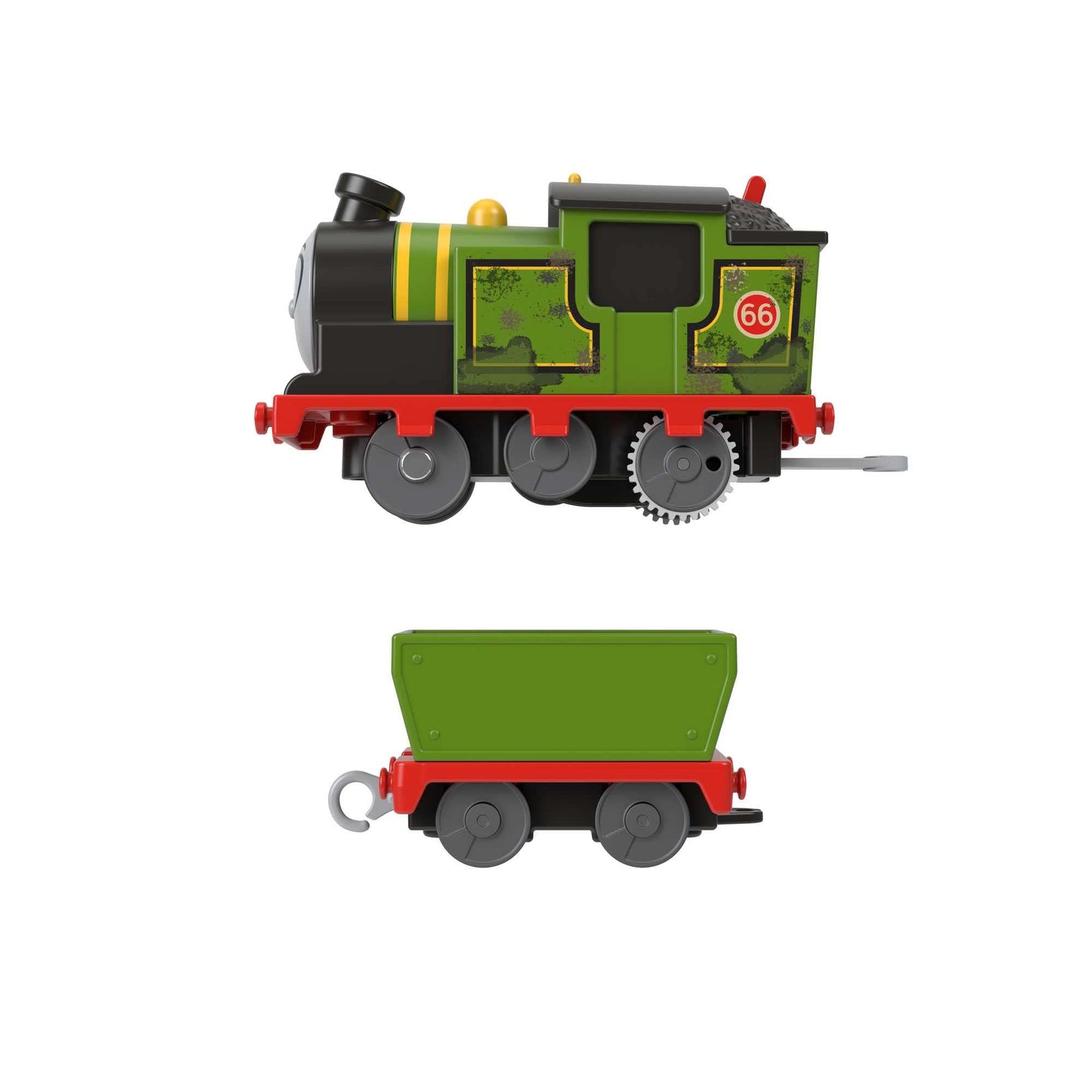 Thomas & Friends Motorized Toy Train Whiff Battery-Powered Engine and Cargo Car for Pretend Play Preschool Kids Ages 3+ Years