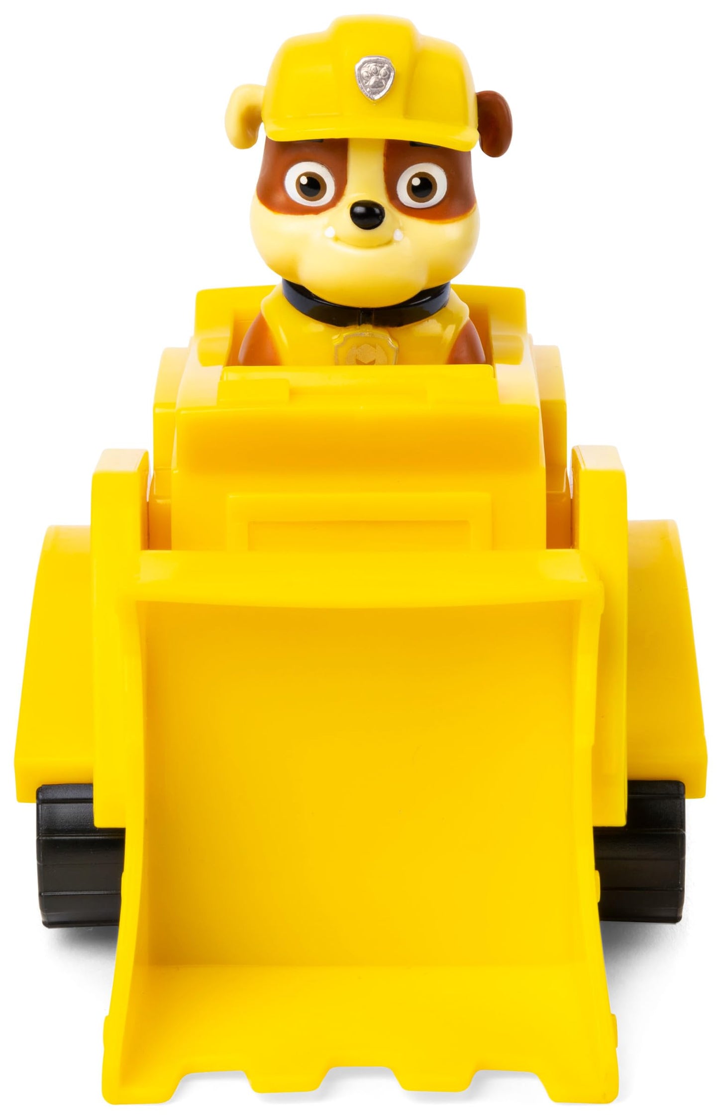 PAW Patrol, Rubble’s Bulldozer, Toy Vehicle with Collectible Action Figure, Sustainably Minded Kids Toys for Boys & Girls Ages 3 and Up