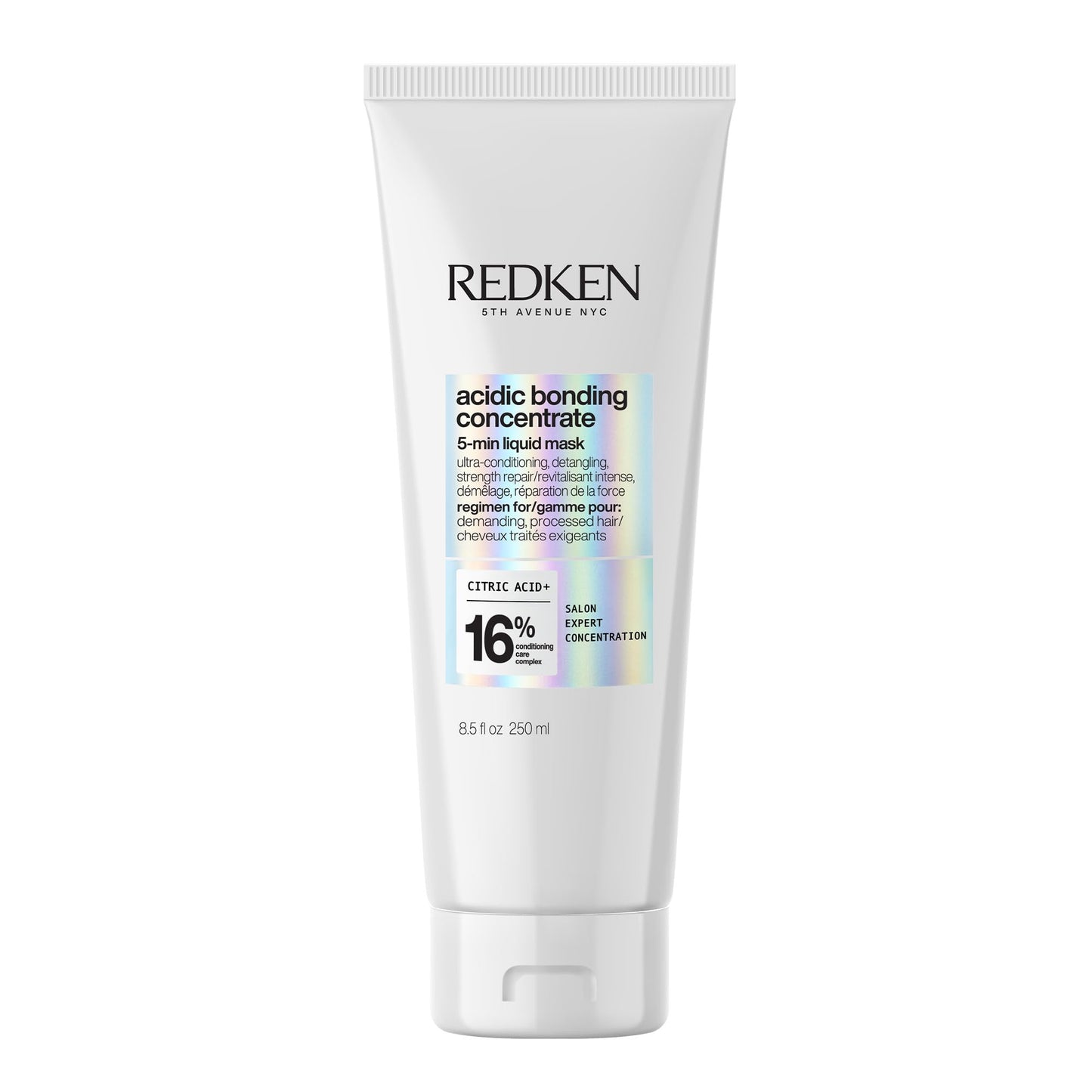 Redken Bonding Hair Mask for Dry, Damaged Hair Repair | Acidic Bonding Concentrate | Hydrating 5 Minute Hair Mask | For All Hair Types