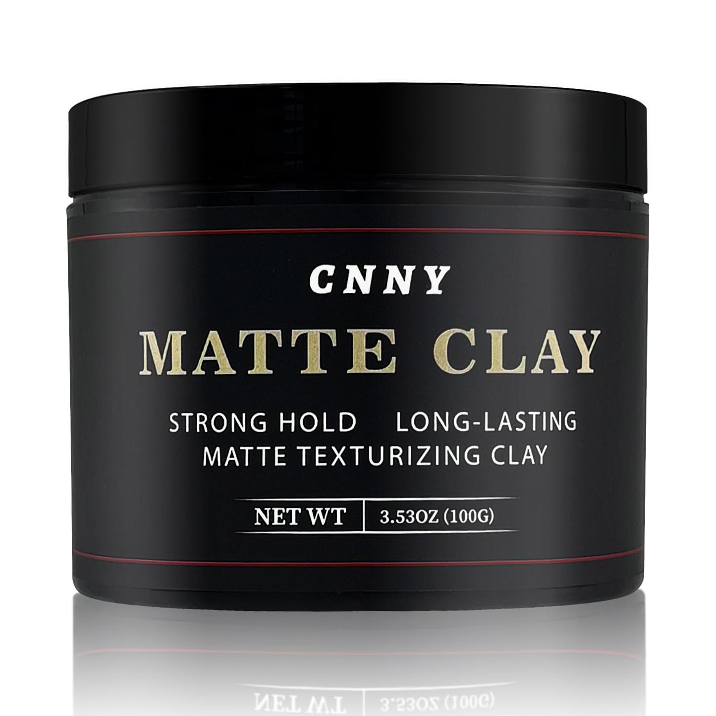 CNNY Men's Hair Styling Clay 3.53 oz, Firm Hold, Matte Finish, Hair Clay with Natural Ingredients, Add Volume & Texture, Premium Men’s Hair Type