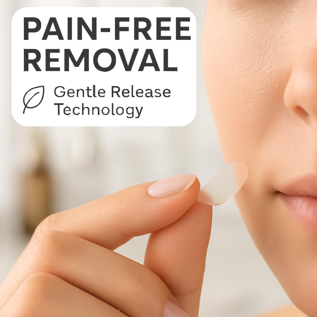 LE GUSHE Korean Pimple Patches 132 Dots - Hydrocolloid Acne Stickers with Tea Tree Oil, Invisible, Dermatologist Tested Skincare