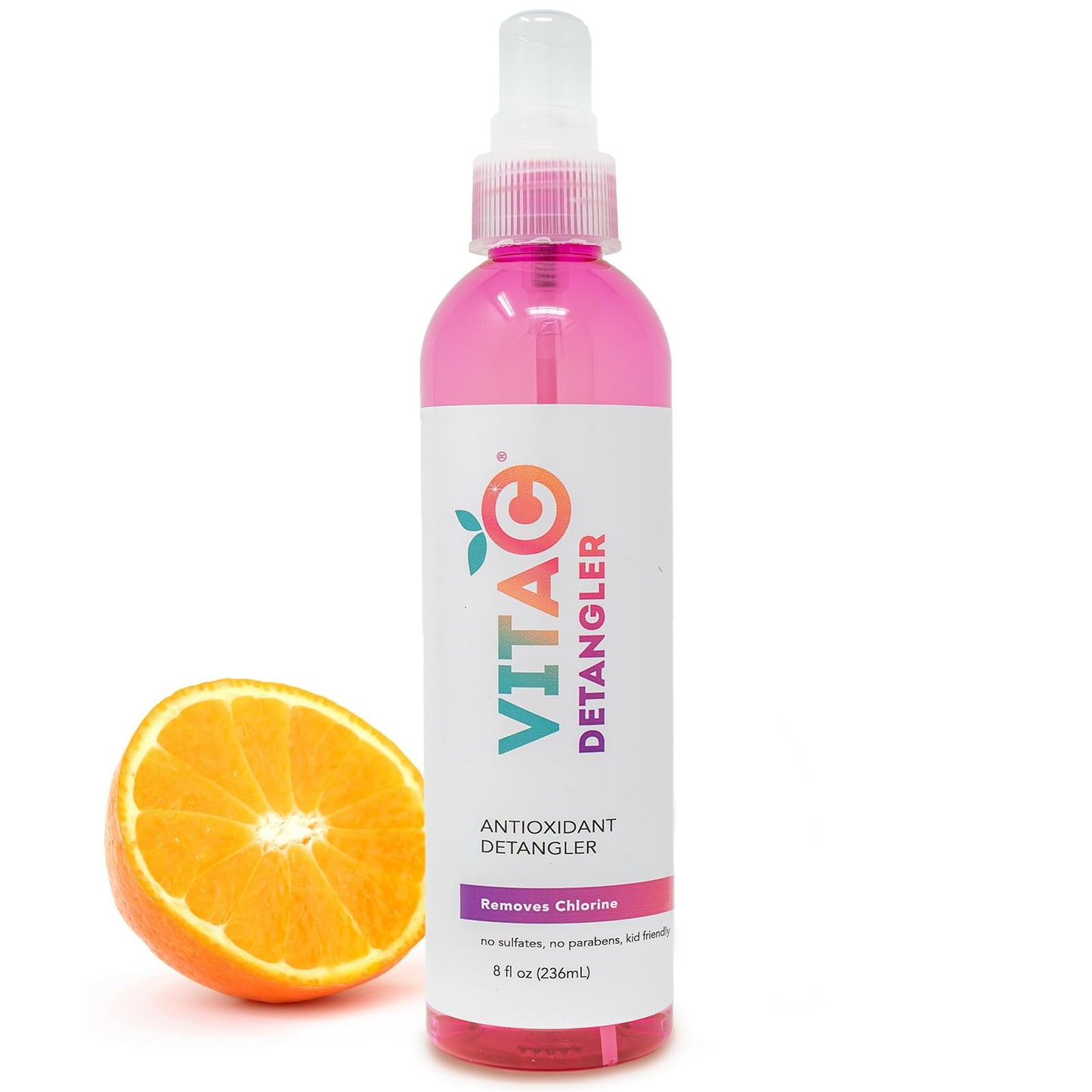 Vita C After Swim Spray 8 Fl Oz – Chlorine Remover & Hair Detangler | Vitamin C Antioxidant Formula to Condition, Soften & Refresh Hair