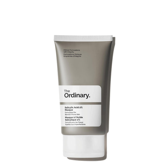 The Ordinary Salicylic Acid 2% Masque, Clarifying Charcoal & Clay Mask for Blemish-Prone Skin, 1.7 Fl Oz