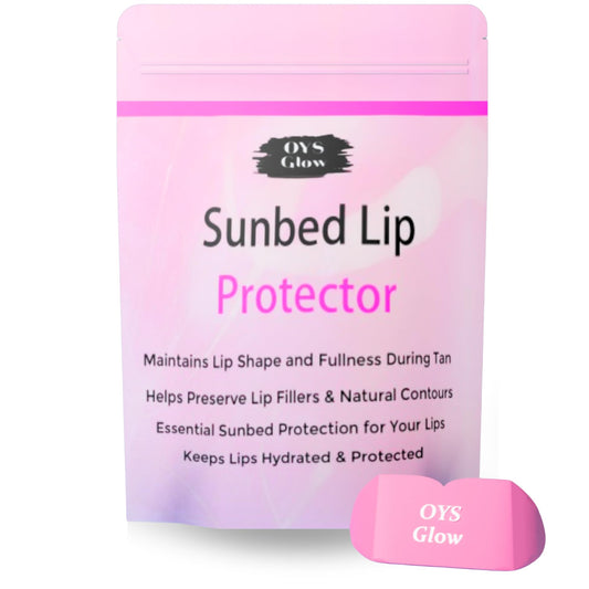 Sunbed Protective Lip Cover, UV Shield for Lips on Sunbed, Silicone Material Skincare for Tanning Sessions