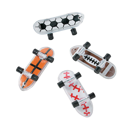 Fun Express - Sports Mini Skateboards (3dz) - Toys - Vehicles - Misc Vehicles - 36 Pieces