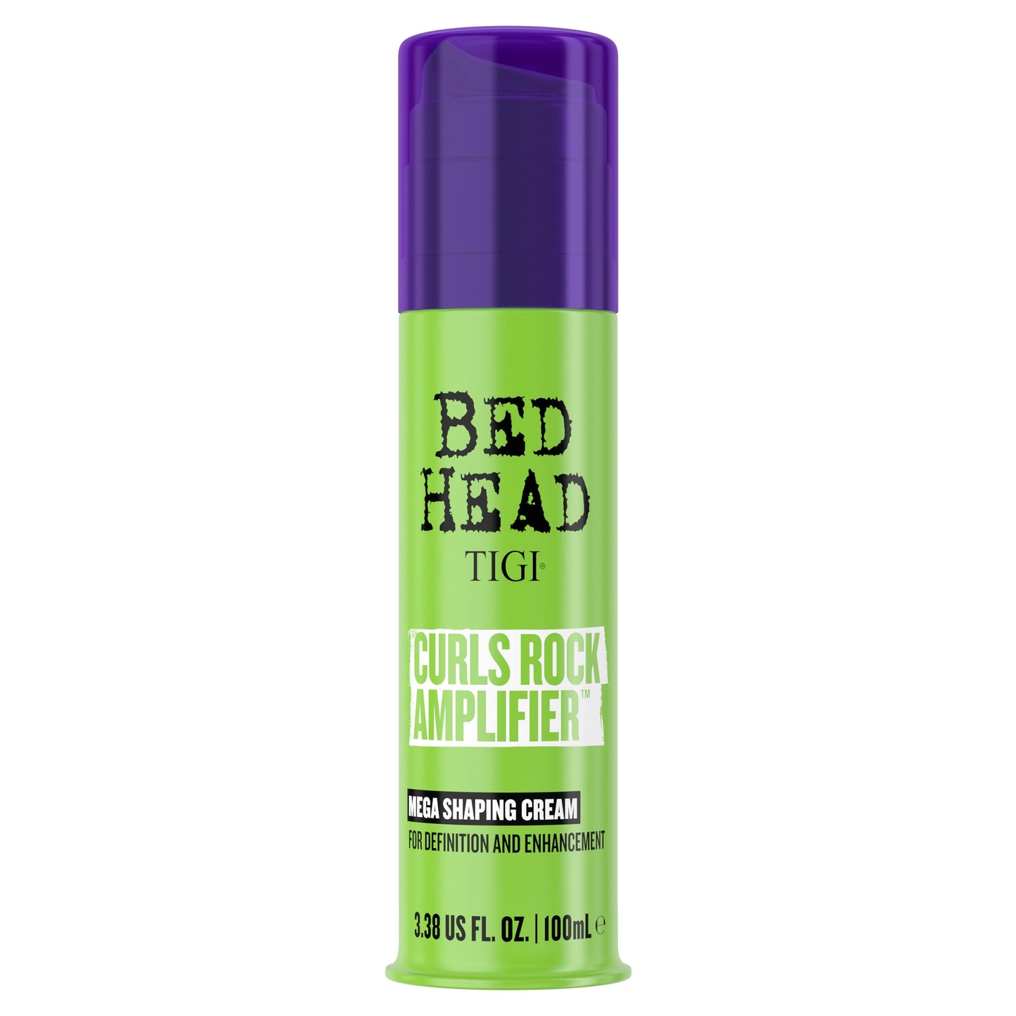 Bed Head by TIGI Curls Rock Amplifier – Curl Shaping and Defining Cream with Anti Frizz Protection for Beautifully Enhanced Curls and Waves, 3.38 fl oz