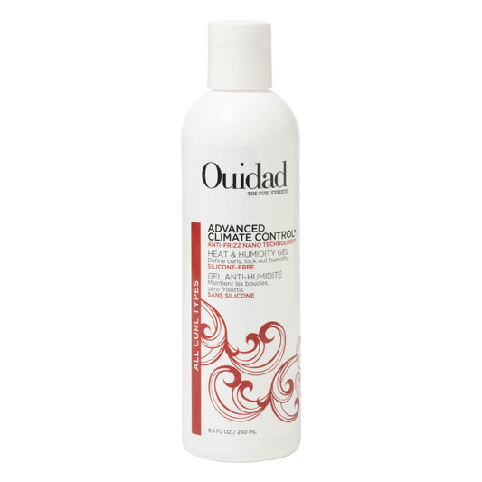 Ouidad Advanced Climate Control Heat & Humidity Gel 8.5 fl oz | Anti-Frizz Nano Technology | Humidity Shield & Crunch-Free Styling for All Curl Types