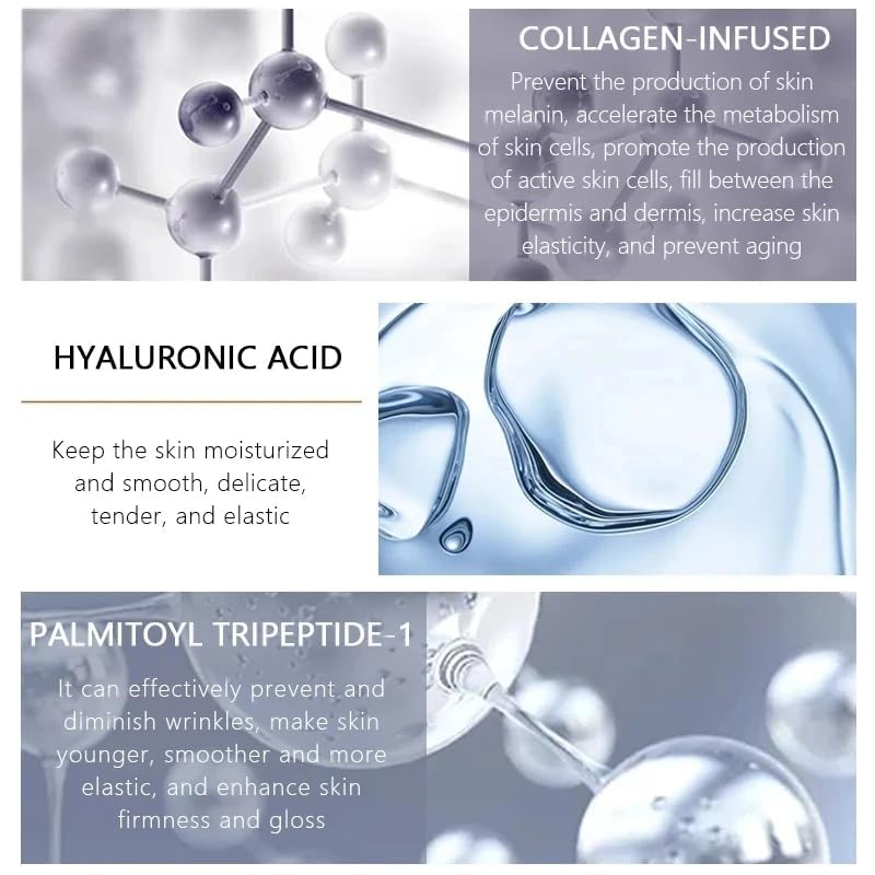 Collagen Lip Booster Plumping Serum Oil Hyaluronate Moisturizing Sexy Plump Products Enhancer Non-Irritating Brighten Reduce Pigmentation Fade Lines