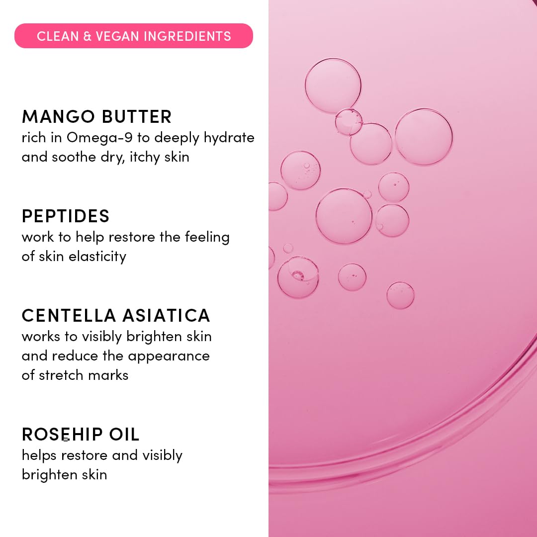 Evereden Nourishing Stretch Mark Cream, 4 fl.oz – Vegan, Clean Pregnancy & Postpartum Care, Prevents Stretch Marks, Rich in Vitamins & Minerals