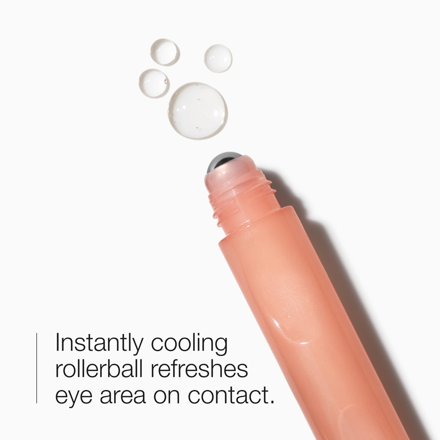 Clinique All About Eyes Serum De-Puffing Eye Massage For Dark Circles With Caffeine | Hydrating, Brightening + Depuffing, 0.5 fl. oz