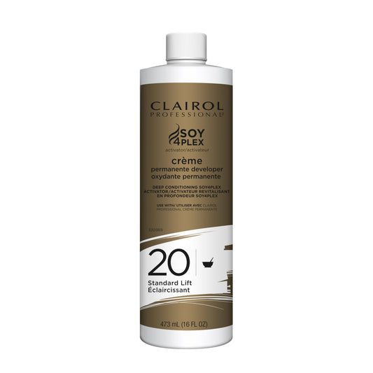 Clairol Professional Crème Permanente 20 volume Hair Developer, 16 oz. - Packaging May Vary