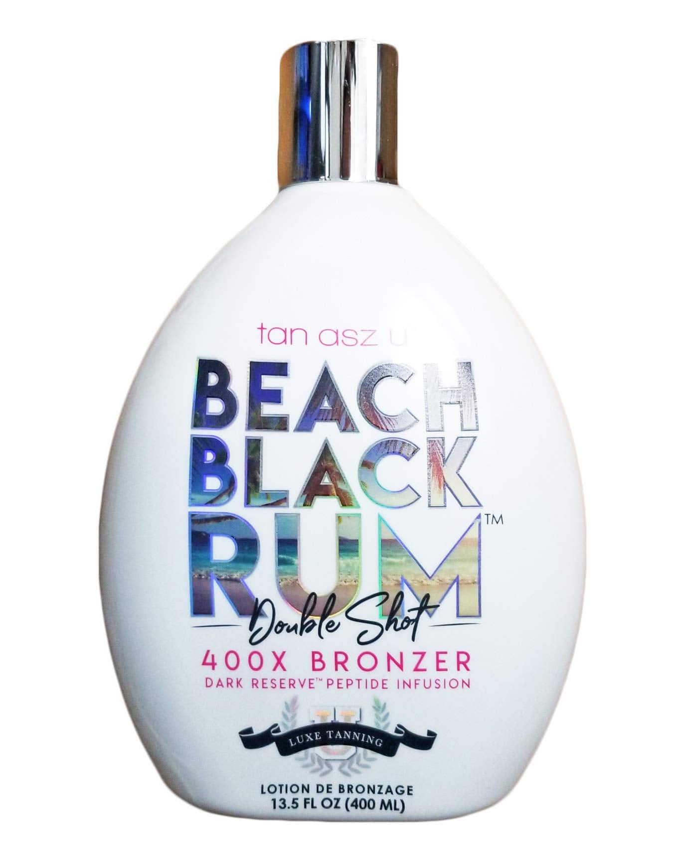 Tan Asz U Beach Black Rum 400X - 13.5 oz. Tanning Lotion