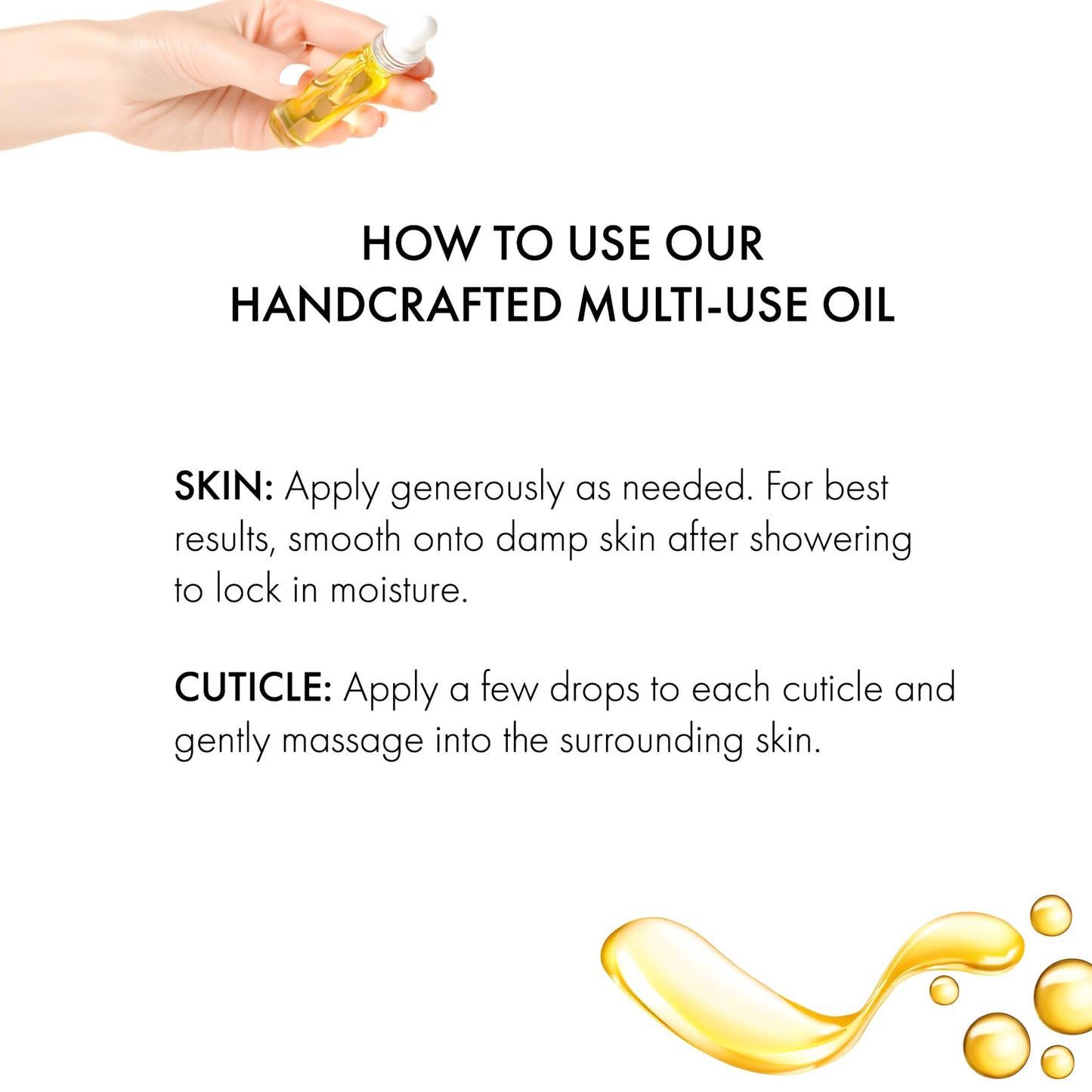 Soothing House Warm Vanilla Bean Body Oil - Moisturizing Body Oil for Soft, Glowing Skin with Almond & Jojoba Oil (4 fl oz)