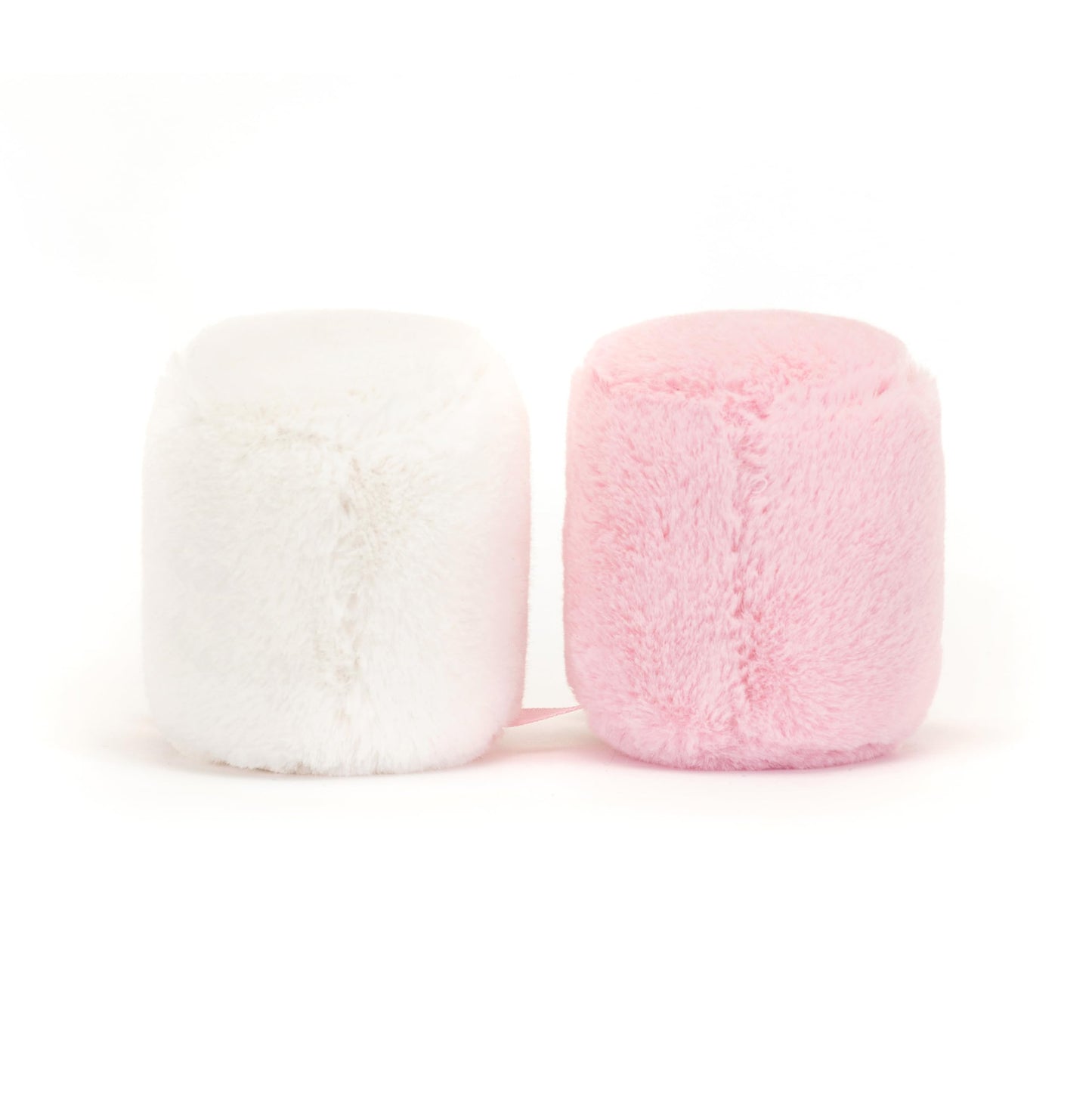 Jellycat Amuseables Pink and White Marshmallows Stuffed Toy, 3.5 inches | Food Plush | Fun Gift Idea