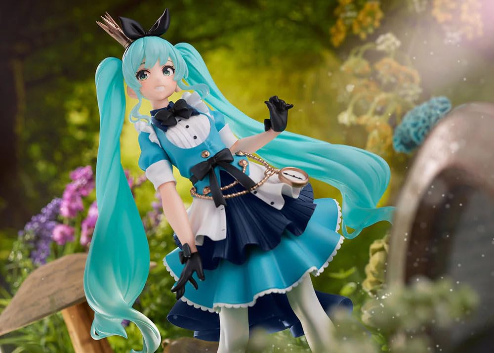 Taito Hatsune Miku Princess AMP Figure ~Alice ver.~ Prize Figure