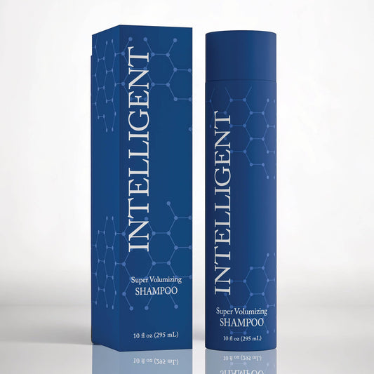 Intelligent Super Volumizing Hair Loss Shampoo - Strengthens Weakened Hair and Maximizes Volume | 10 fl oz (290 ml)