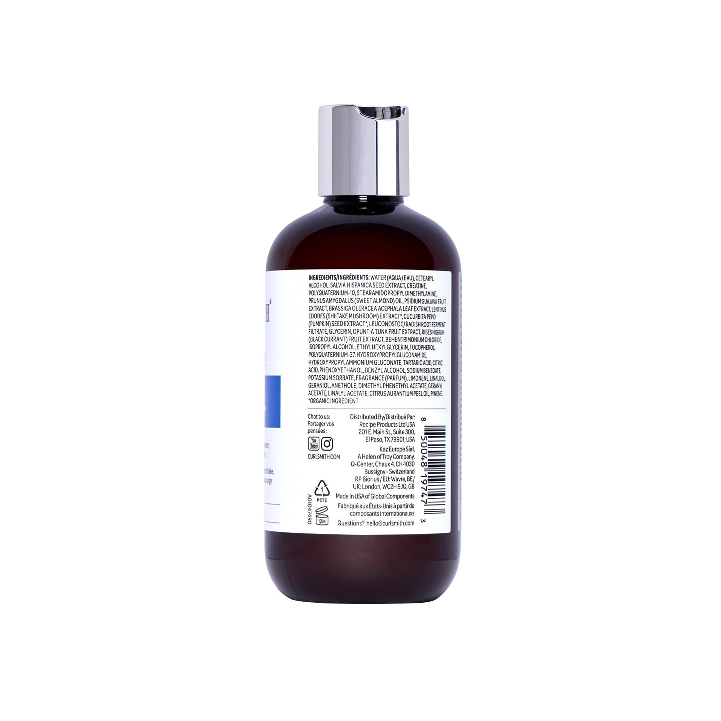 CURLSMITH - Bond Curl Rehab Salve, Bond Building Strength Treatment for Weak, Damaged Hair (8 fl oz)