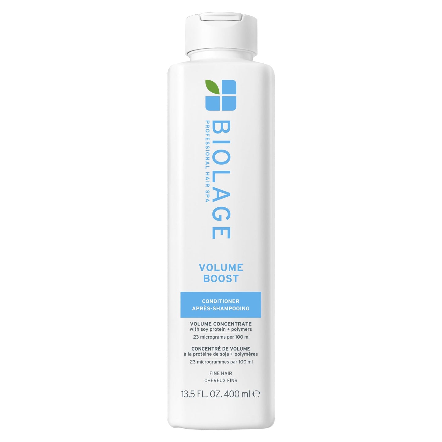 Biolage Volume Boost Conditioner 13.5 Fl Oz | Weightless Moisture & Shine for Fine Hair | Detangles, Adds Volume | Soy Protein, Vegan & Paraben-Free