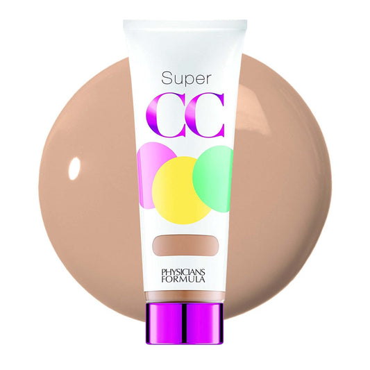 Physicians Formula Super CC+ Cream Full Coverage Light Foundation, Color-Correcting, Anti-Aging, Hydrating, Uneven Skin Tone