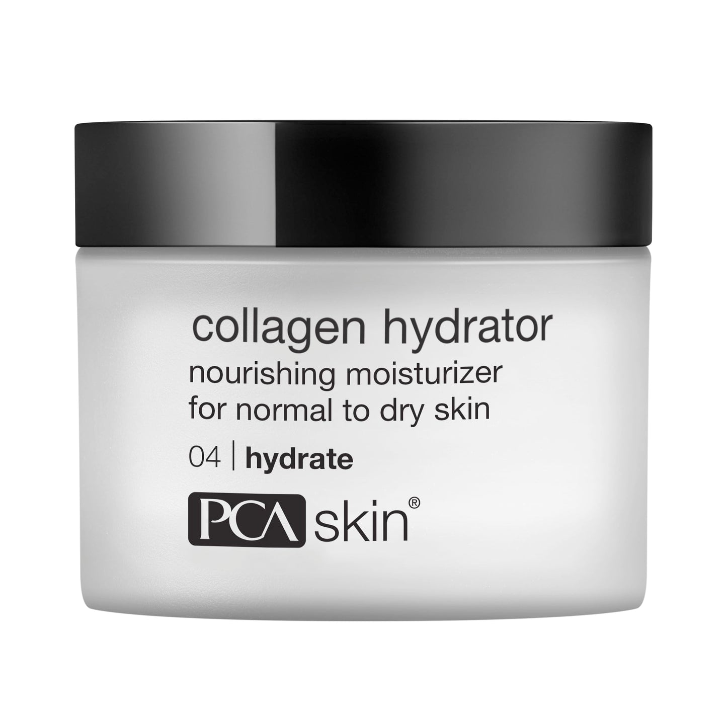 PCA SKIN Hydrating Collagen Cream – Night Face Moisturizer for Dry, Mature Skin with Shea Butter, Olive Oil & Almond Extract, 1.7 oz
