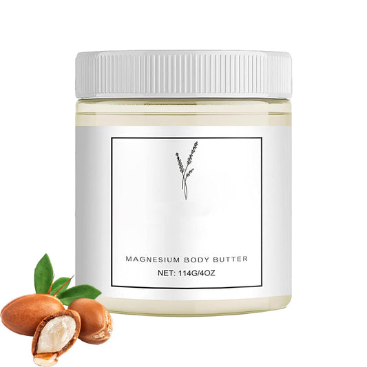 Momma Oasis Neuropathy Cream – Magnesium Lotion & Body Butter for Neuropathy, Deeply Moisturizes, Soft & Smooth Skin, White