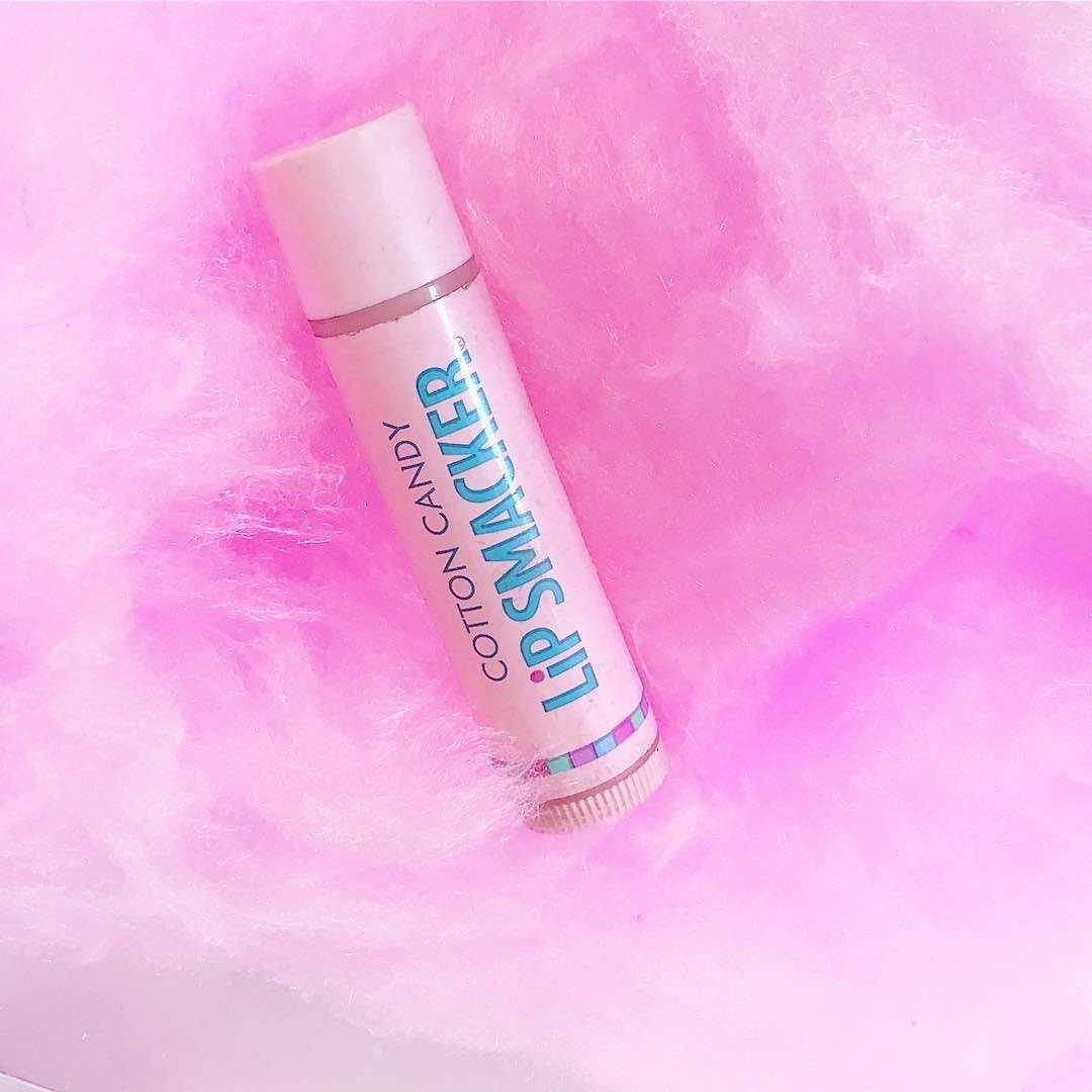 Lip Smackers Flavored Lip Balm Original & Best - Moisturizing, Soothing Trio Strawberry, Watermelon, & Cotton Candy