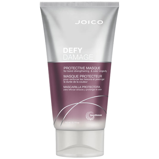 Joico Defy Damage Protective Masque | For Color-Treated Hair | Strengthen Bonds & Preserve Hair Color | With Moringa Seed Oil & Arginine | 5.1 Fl Oz
