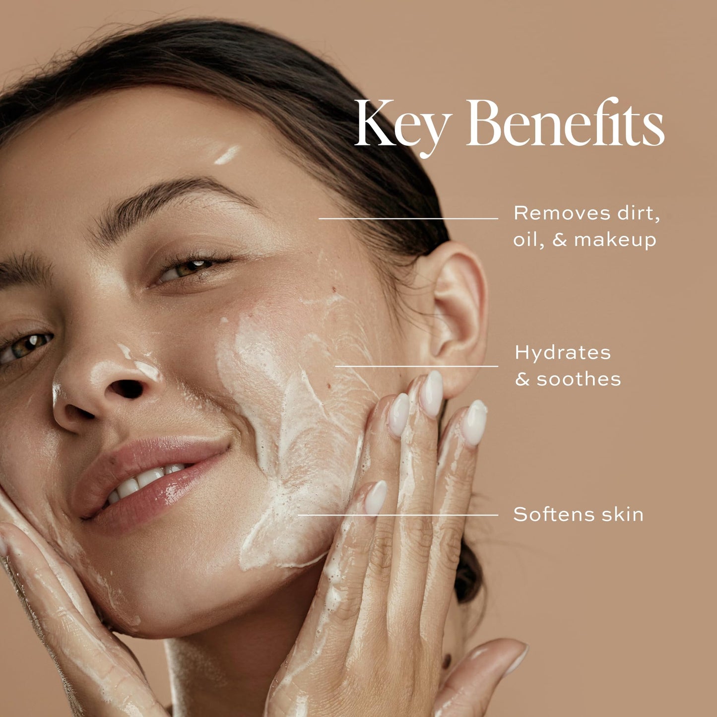 DIME Beauty Gentle Jelly Cleanser, Hydrating Facial Cleanser and Makeup Remover with Vitamin E, Face Wash for Sensitive Skin, 4 oz (120 ml)