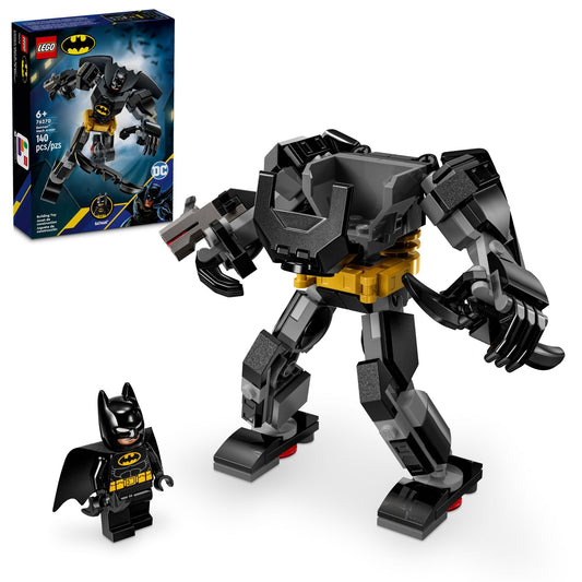 LEGO DC Batman Mech Armor 76270 – Robot Action Figure & Batman Minifigure, Super Hero Toy for Kids 6+, Collectible Gift