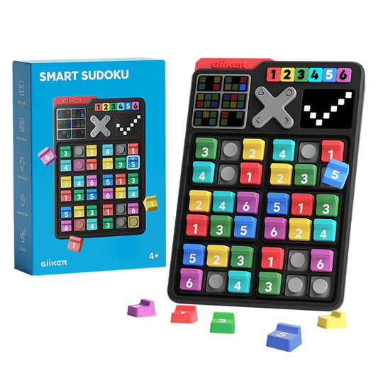 GiiKER Smart Sudoku Puzzle Game – 2500 Challenges Brain Teaser for Kids, Travel Game & Birthday Gift, Easter Basket Stuffers for All Ages